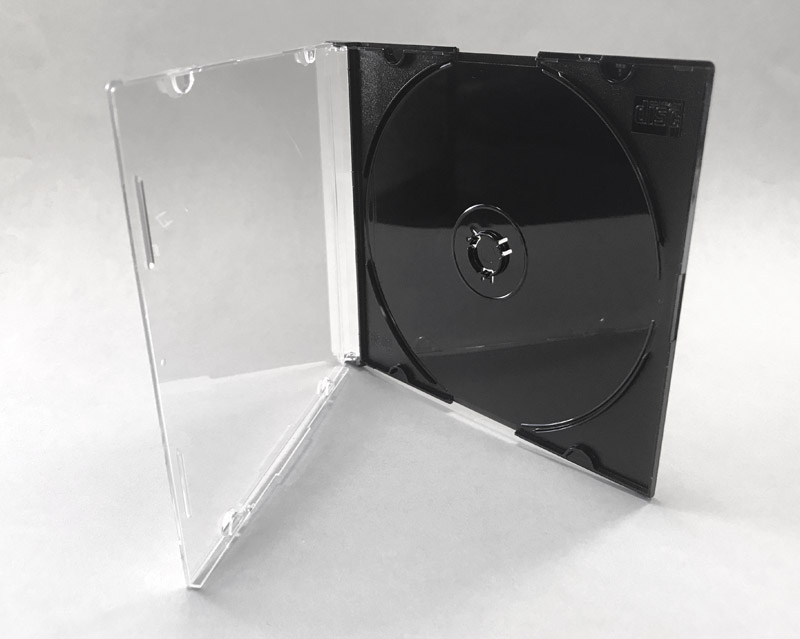 BOITIER 1 CD SLIM 5.2 BLACK