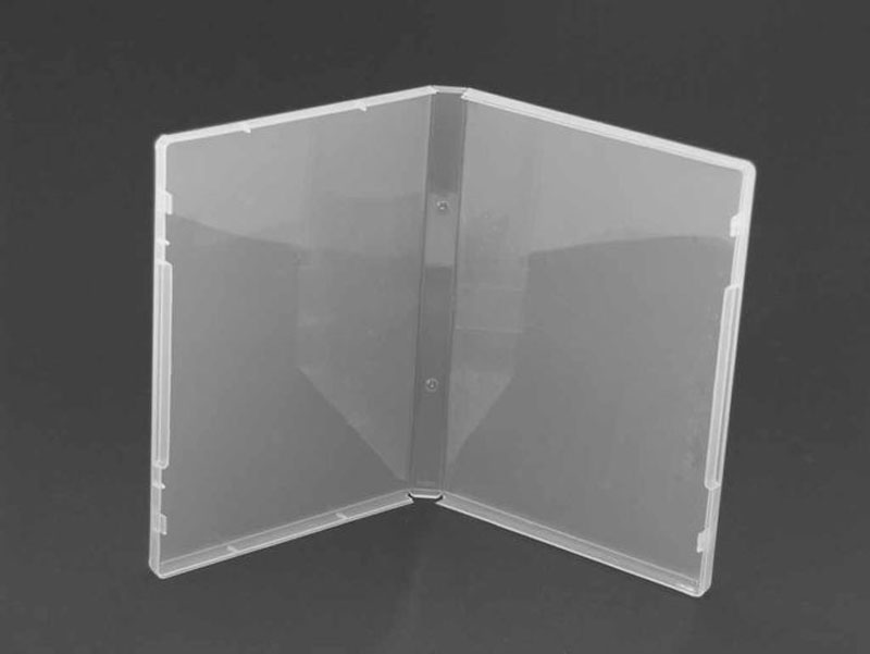 abc promedia®, Boitiers vides transparents/turquoise pour cassettes audio / MC K7